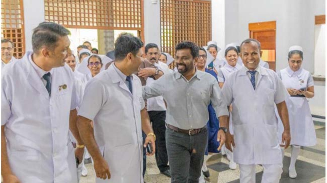 මහරගම හෙද සමුළු චෝදනාවට අනුර පිළිතුරු දෙයි