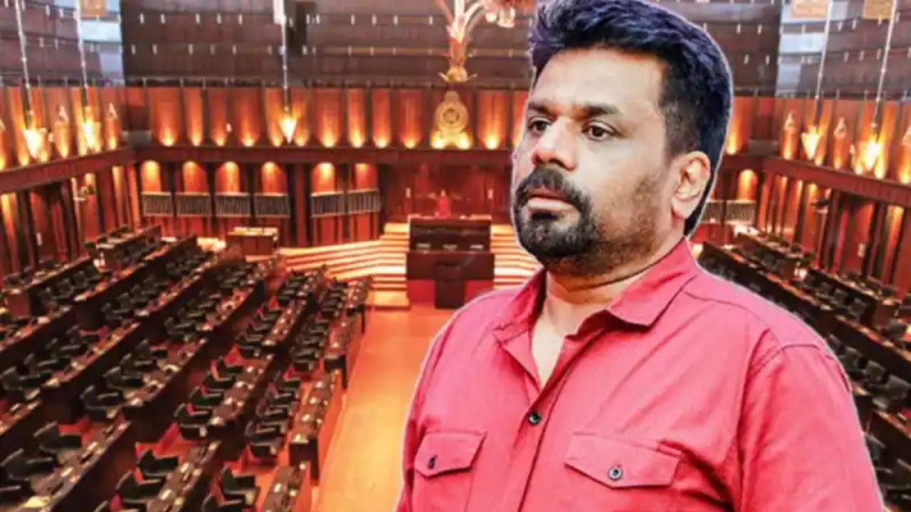 විශේෂ ප්‍රකාශයක් කරමින් ජනපති අනුර පාර්ලිමේන්තුව අමතයි.!