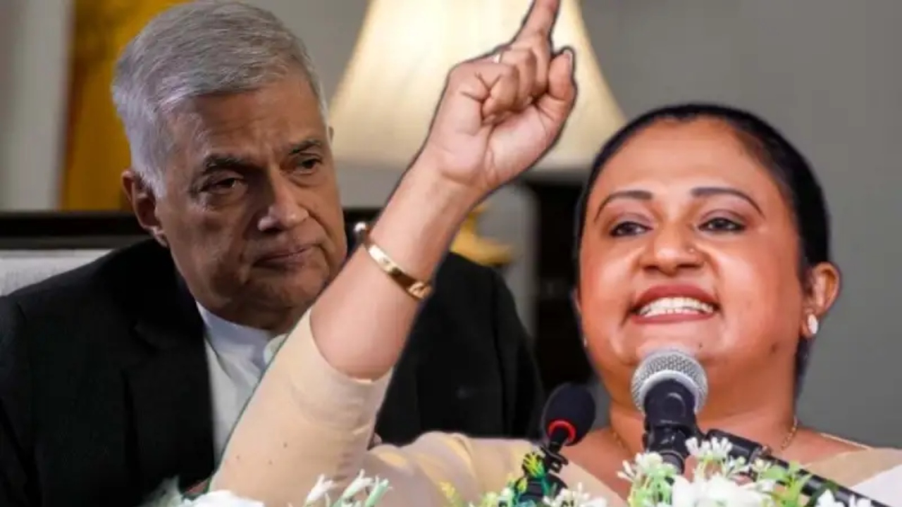 “නාමල් බේබි අවසන් මොහොතේ රනිල් ලගට” දමිතා රනිල්ගේ රෙදි ප්‍රසිද්ධියේ…