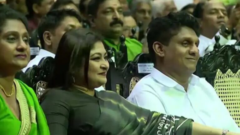 සජබය පාලනය කරන්නේ සජිත් නොව ජලනි.. සජිත්ගේ නංගි මුලසුනේ.. මන්ත්‍රීවරු පැත්තකට දමා පවුල් පාලනය අරඹයි.!