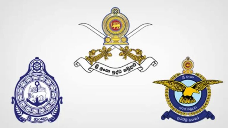 ත්‍රිවිධ හමුදා සාමාජිකයන් ගැන රජය අලුත් තීරණයක් ගනී.!