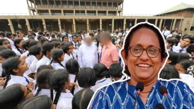 දේශපාලනඥයින් පාසැල් වලට ගෙන්වීම තහනම්.. අග්‍රමාත්‍යවරියගෙන් තවත් විශේෂ නියෝගයක්.!