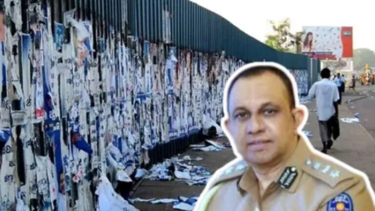 පෝස්ටර් ලක්ෂ 04ක් ඉරා දමයි.. 65ක් අත්අඩංගුවට.!