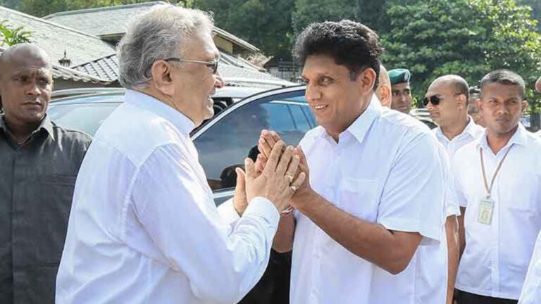 කිරිඇල්ලට ජාතික ලයිස්තු මන්ත‍්‍රීකමක් දෙන්නැයි මල්වතු නාහිමි සජිත්ට දන්වයි