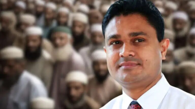 සජබ අපේක්ෂක වෛද්‍ය චමල් සංජීව මුස්ලිම් ජනතාවගෙන් සමාව අයදී.!