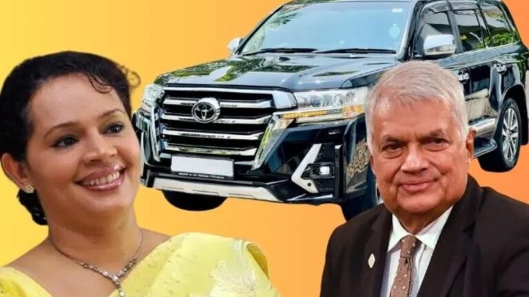 ඩබල් ගේම් ගසා පාර්ලිමේන්තුවෙන් පැන්නූ ඩයනා සනසන්න රනිල් V8 එකක් පුදලා.!