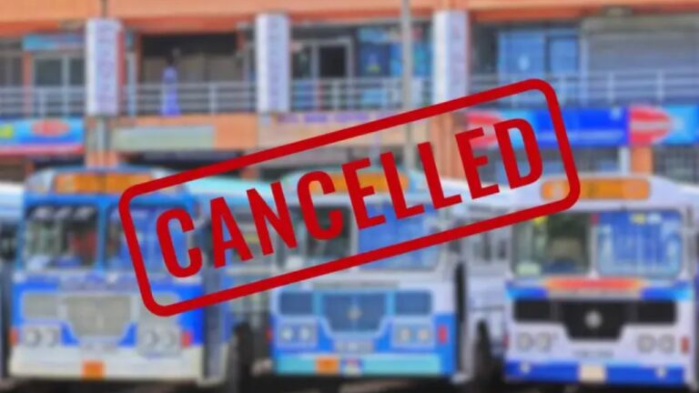 බස් හිමියන්ට රතු නිවේදන.. මාර්ග බලපත්‍ර අහෝසියි.!