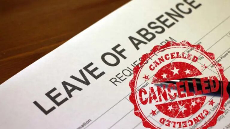 වහාම ක්‍රියාත්මකවන පරිදි නිවාඩු අවලංගු කෙරේ.!