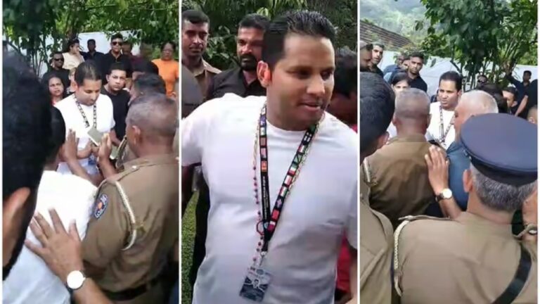 දේවගැති ජෙරම්ට දැඩි විරෝධයක්.. බේරාගන්න පොලීසියෙන් කැඳවයි.!