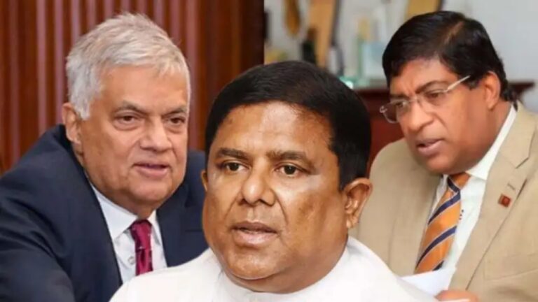 රනිල් – රවී ගැටුමට වජිර මැදිවෙයි.. රනිල් දන්නෑ.. දන්නවා.!