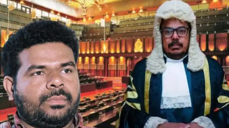 කථානායකට එරෙහිව විශ්වාසභංග ගේන්න කලින් දෙපාරක් හිතන්න.!
