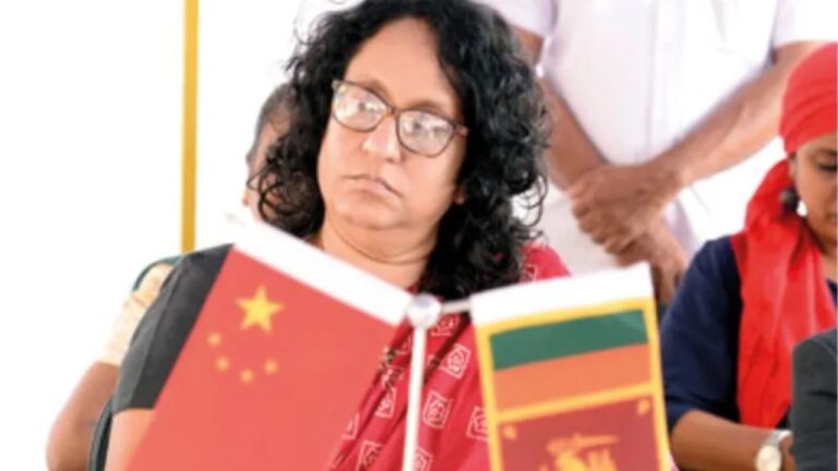 අගමැතිනිය ගම කාලා.. චීනයෙන් තෑගි අරන් තායිවානයට ස්තුති කරලා.!