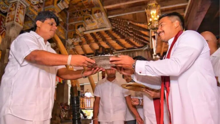 මහින්දගේ ආරක්ෂාව භාරදෙන්න නාමල් ඇතුළු පිරිස මහනුවරට.!