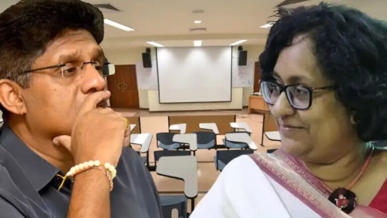 හරිනිගෙ පංතියේ.. කෙළවර බංකුවේ.. පරිසර විද්‍යාව ඉගෙනගත් සජිත් ප්‍රේමදාස.!