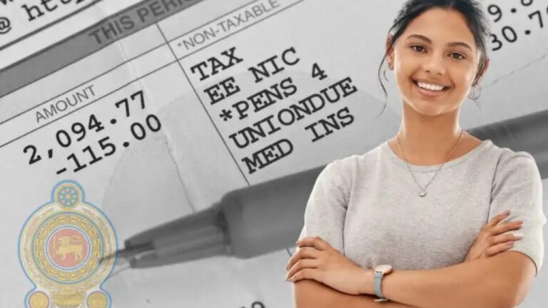 නව බදු සංශෝධනයට අනුව ඔබේ වැටුපට අයකරනා බදු ප්‍රමාණය මෙන්න.!