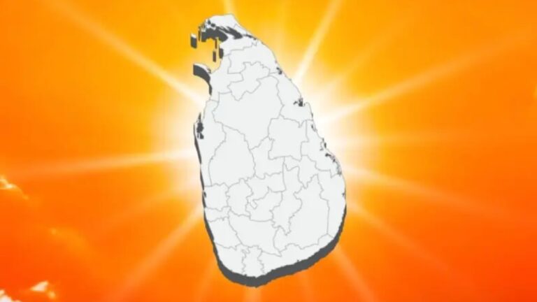 උණුසුම් කාලගුණය ගැන ජනතාවට දැනුම්දීමක්.!