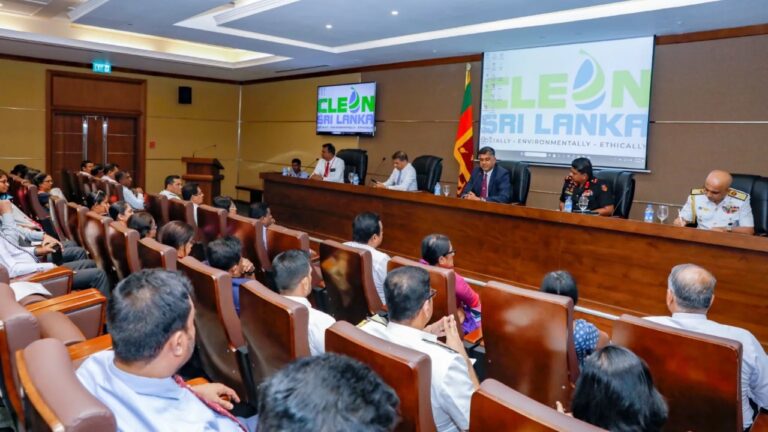 Clean Sri Lanka සක්‍රීය දායකත්වයට ආරක්ෂක අමාත්‍යාංශය සූදානම්.!
