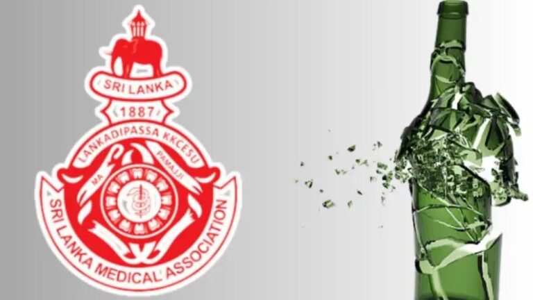 අඩු මිල මත්පැන් බෝතලයට පොලු පහරක්.!