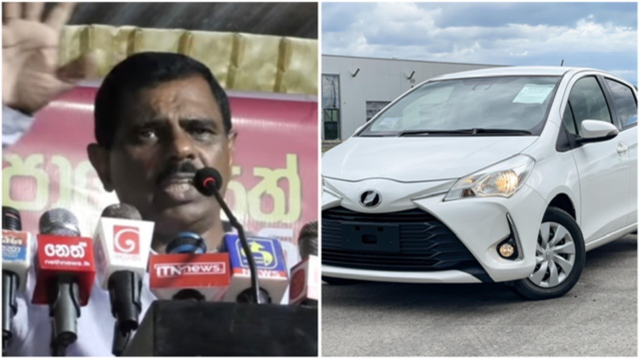 මම කිව්වේ අවුරුදු 10කින් අඩුවට vitz දෙනවා කියලා… අපි අවුරුදු…