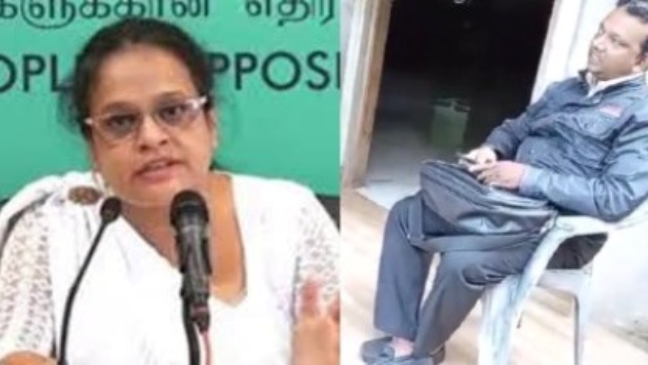 මාලිමා කල්ලි 88 විදිහට ගමේ නඩු අහන්න අරන්….සජබ ආධාකරුට ගෙදරටම…