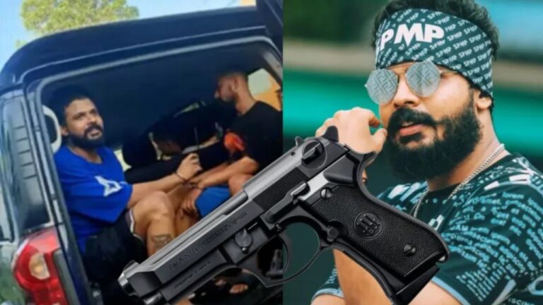 රැප් ගායක ශාන් පුතා පිස්තෝලයක් සමගින් අත්අඩංගුවට.!