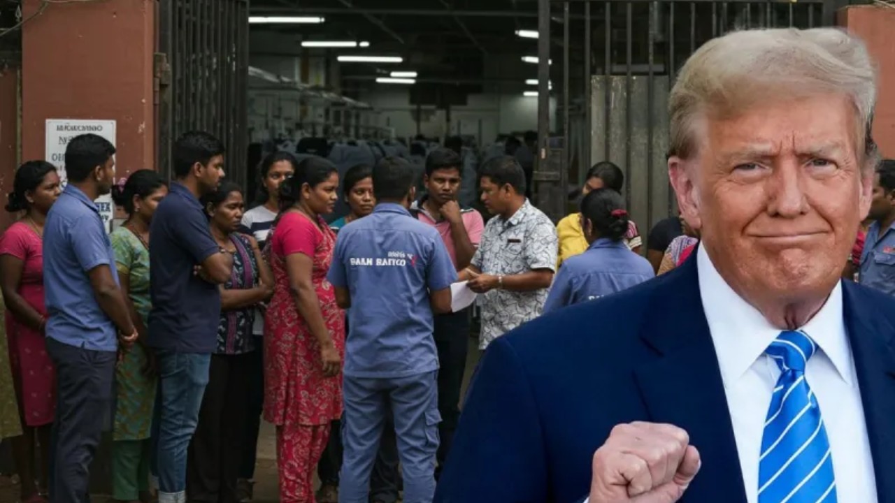 ට්‍රම්ප්ගේ තීරු බද්දෙන් ශ්‍රී ලංකාවේ කර්මාන්ත ශාලා ප්‍රධානීන් නිවාස අඩස්සියට…