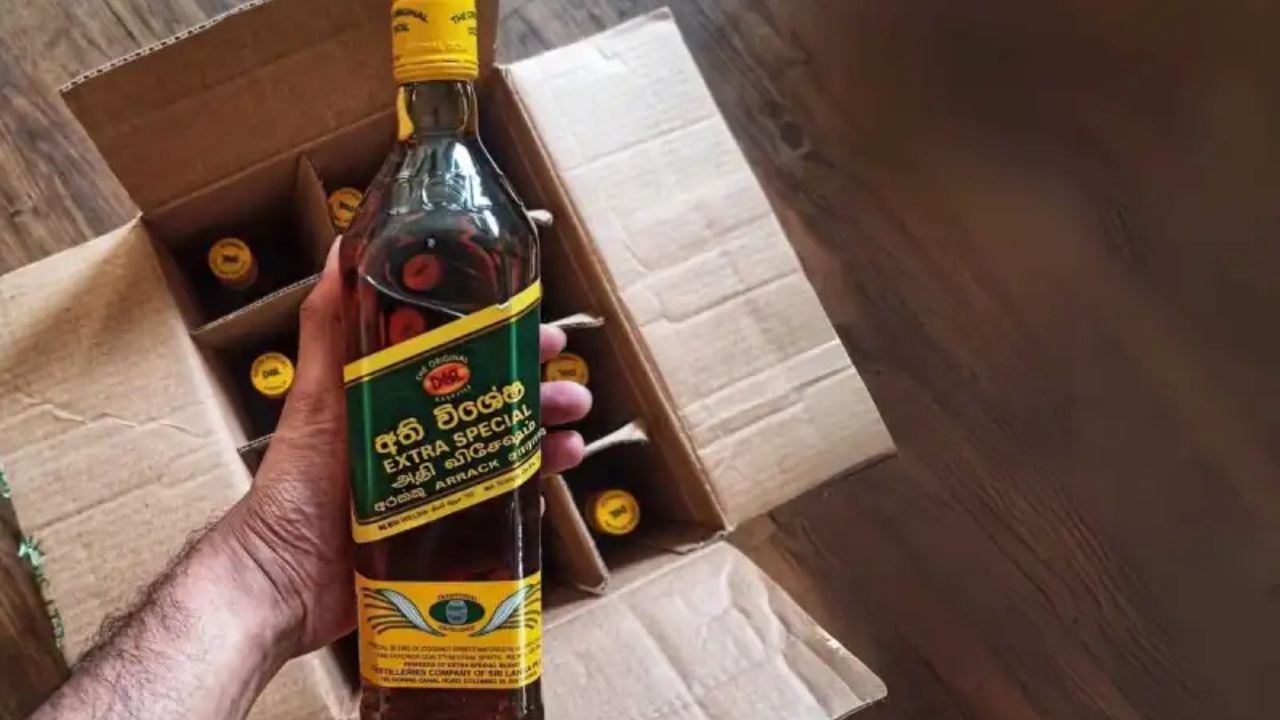මත්පැන් බෝතලයේ වෙනසක්.!