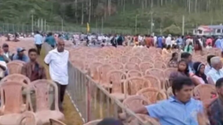 සජබ මැයි රැලිය අතරමඟ විසිර යයි.!