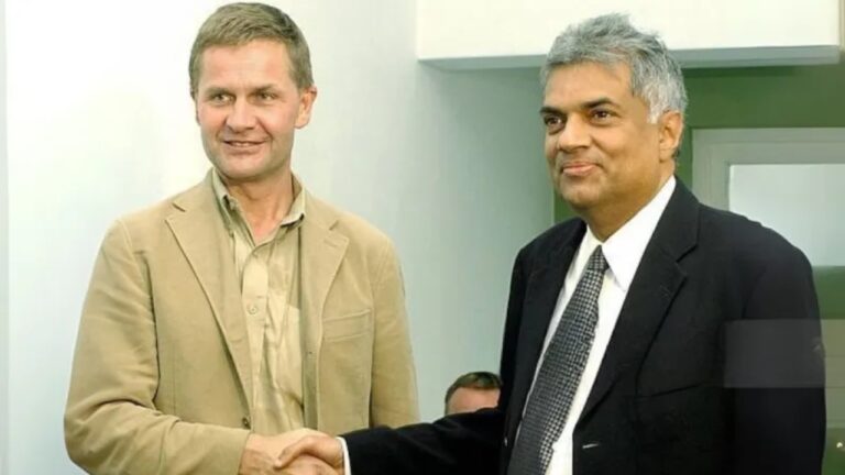 ‘රනිල් නිදහස් කරනු’ හිටපු සාම නියෝජිත දැනුම් දෙයි.!