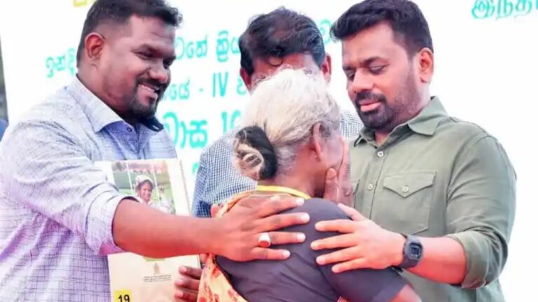 රටේ කිසිදු බිම් අඟලක් නැති ජනතාවට ඉඩමක සහ නිවසක හිමිකම ලබාදීම රජයේ වගකීමක්